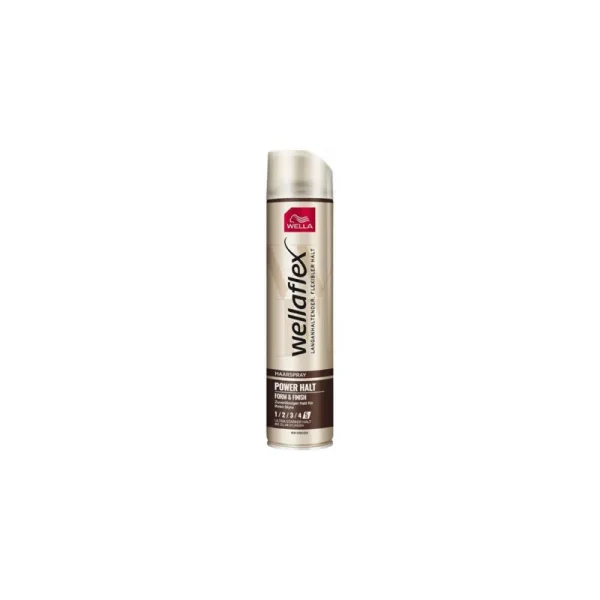Wellaflex Hairspray Power Halt Form & Finish (5) 75ml