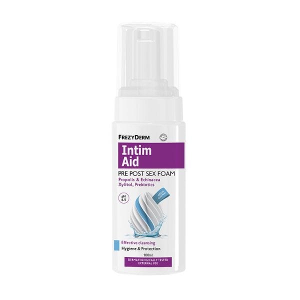 Frezyderm Intim Aid Pre Post Sex Foam pH 4.5 100 ml