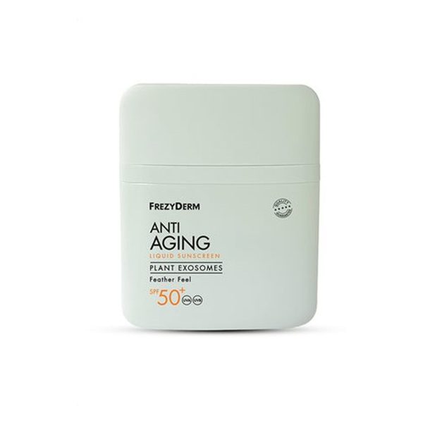 Frezyderm Αντηλιακό Προσώπου Υγρή Φυτικά Εξωσώματα SPF50+ 50ml