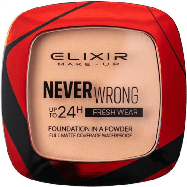 Elixir Make Up Never Wrong Powder Foundation 944A 6g