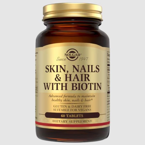 Solgar Skin, Nails & Hair WITH BIOTIN 60tabs