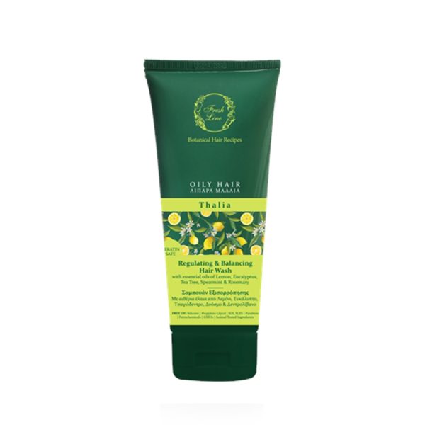 Fresh Line Thalia Σαμπουάν Ρύθμισης Λιπαρότητας 200ml